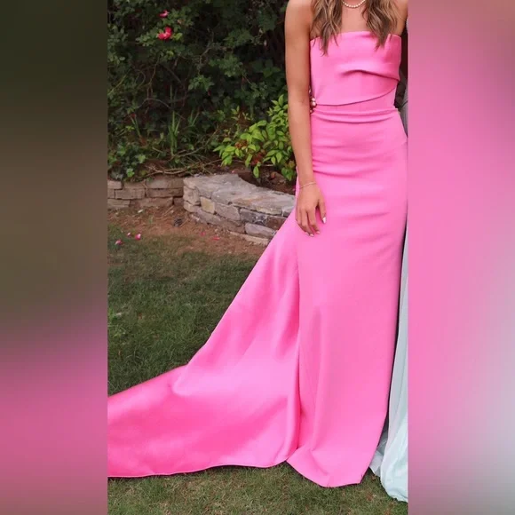 Solace London Acacia Maxi Dress ピンク　サイズ8 The Cassias Maxi Dress in Fuchsia – Solace London